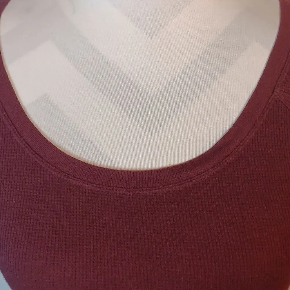 Pink Victoria's Secret Thermal Sleepwear Top
